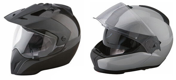Allroad Touring Helmets DualSport BMW Carbon Enduro and BMW System 6