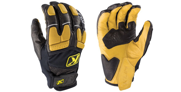 PORON® XRD and KLIM Adventure Motorcycle Glove