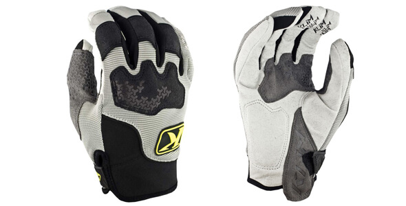 KLIM Dakar Enduro Gloves Light Grey