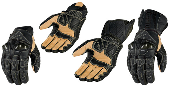 Allroad Riding Gear Touring Apparel Glove ICON Overlord Short and Long