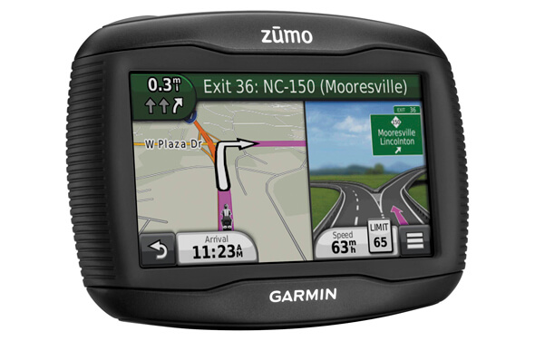 GARMIN Zumo350LM Motorcycle GPS Navigator Lane Assist Junction View