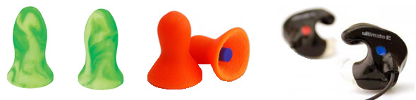 Allroad Touring Earplug Selection for Hearing Protection