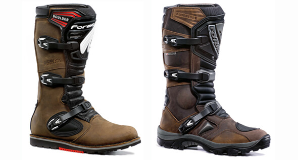 Allroad Motorcycling boots FORMA Boulder Trial and FORMA Adventure