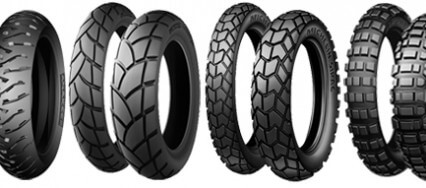 MICHELIN Anakee 3 Anakee 2 Sirac T63 Tyre Patterns for Allroad Touring