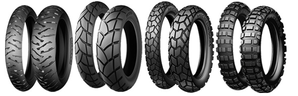 MICHELIN Anakee 3 Anakee 2 Sirac T63 Tyre Patterns for Allroad Touring