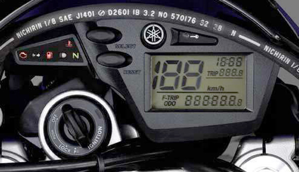 YAMAHA XT660R 2014 Touring Motorcycle Instrumentation