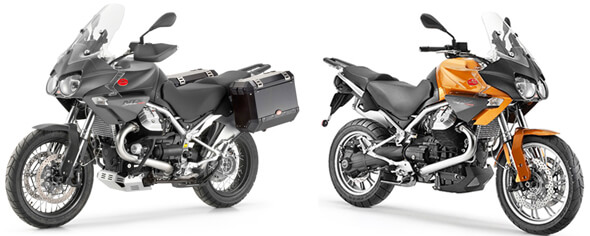 MotoGuzzi STELVIO 1200 NTX 2015 VS MotoGuzzi STELVIO 1200 ABS 2015