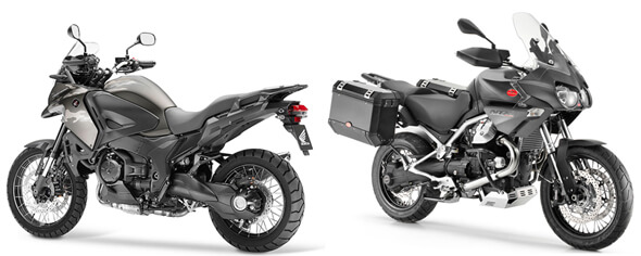 MotoGuzzi STELVIO 1200 NTX 2015 VS HONDA VFR 1200X CrossTourer 2015