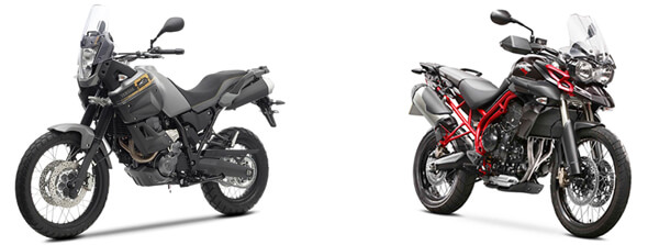 TRIUMPH Tiger 800XC 2014 VS YAMAHA XT660Z Tenere ABS 2014