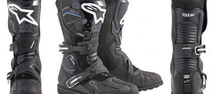 Alpinestars TOUCAN Gore-Tex® Motorcycle Boots with GTX -liner & TPU -paneling