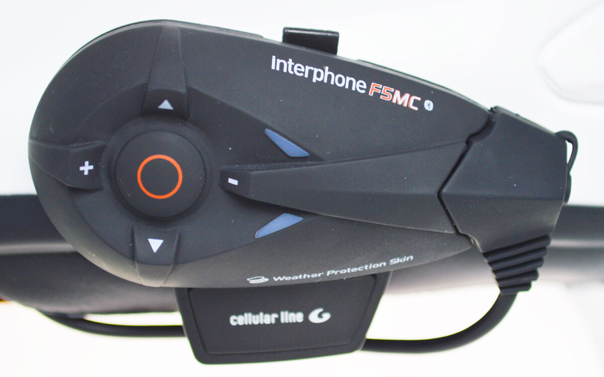 interphone F5MC motorcycle helmet headset Bluetooth® intercom