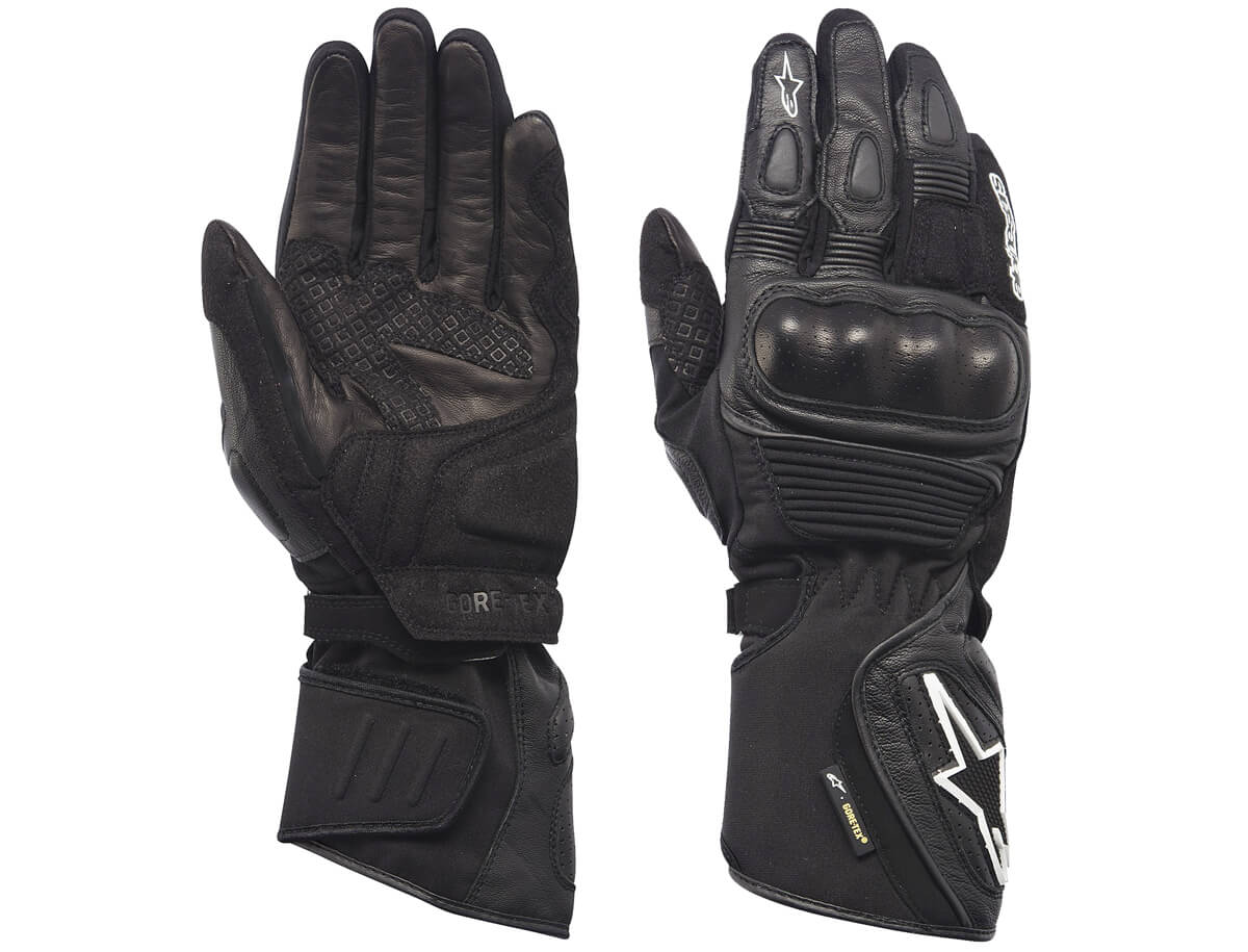 Alpinestars GTS X-Trafit motorcycle gloves with long cuffs
